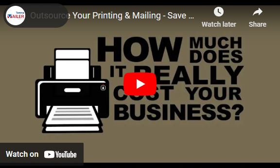 Outsource Your Printing & Mailing