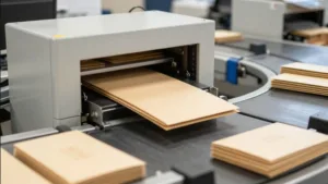 Automated envelope processing machine handling bulk mail in a print outsourcing facility